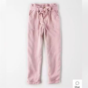 American Eagle super high waisted taper pants